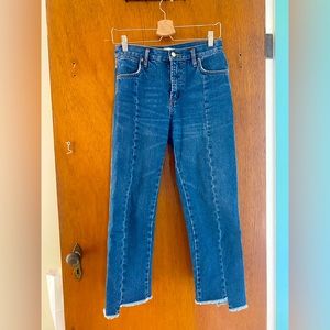 Mango ankle cropped jeans